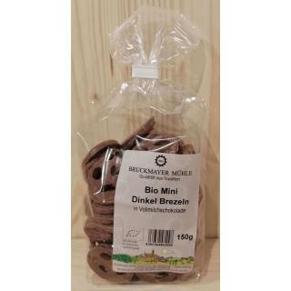 Bio Mini Schoko-Dinkelbrezeln