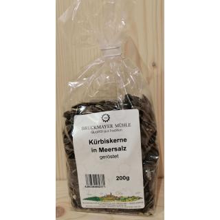 Kürbiskerne in Meersalz geröstet