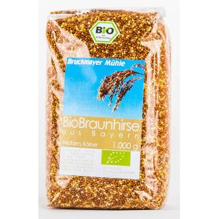 Braunhirse Körner 1kg bio